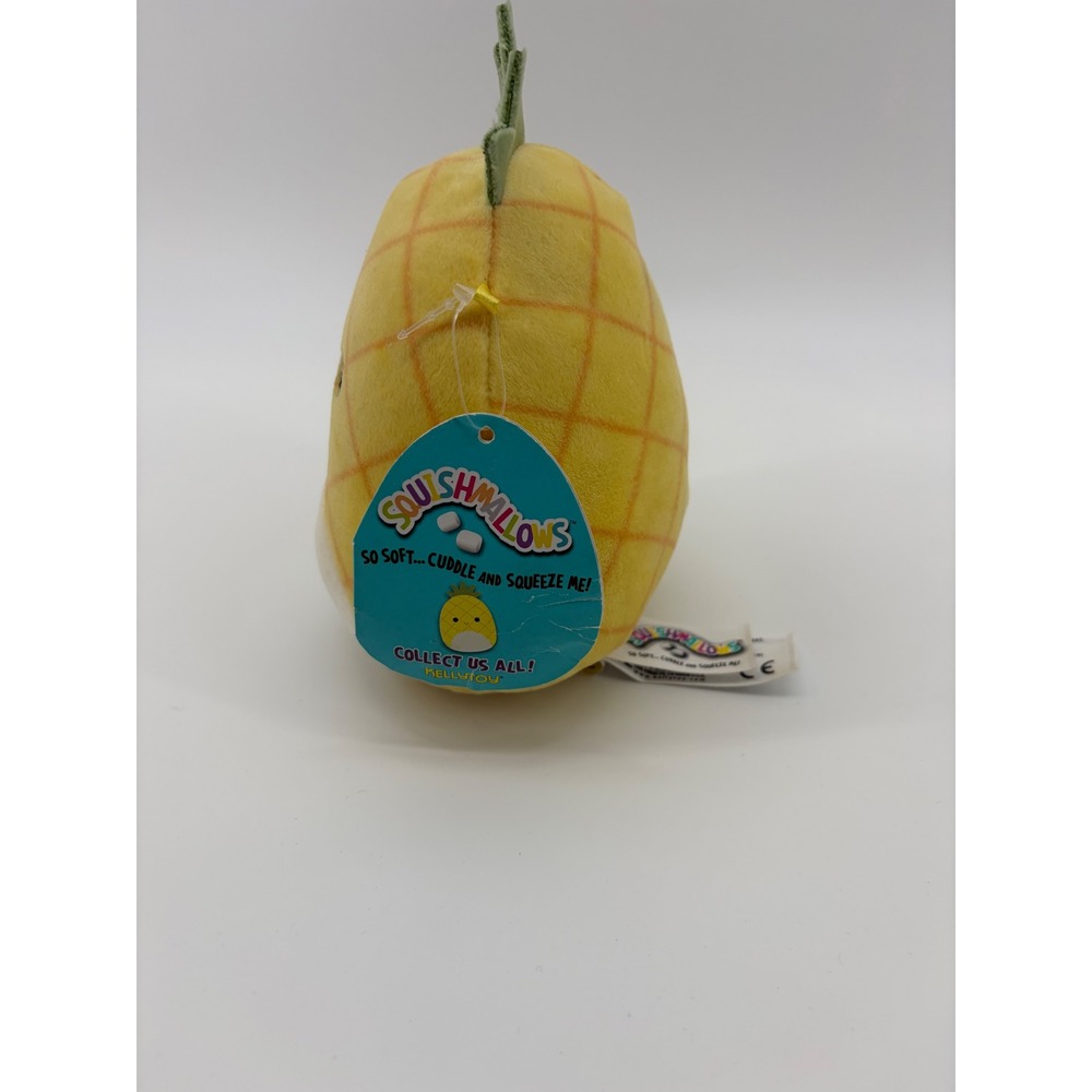 Squishmallows Maui Pineapple Plush Unisex 5 Inch Yellow Fruit SQ20-5PA NWT - Picture 2 of 9